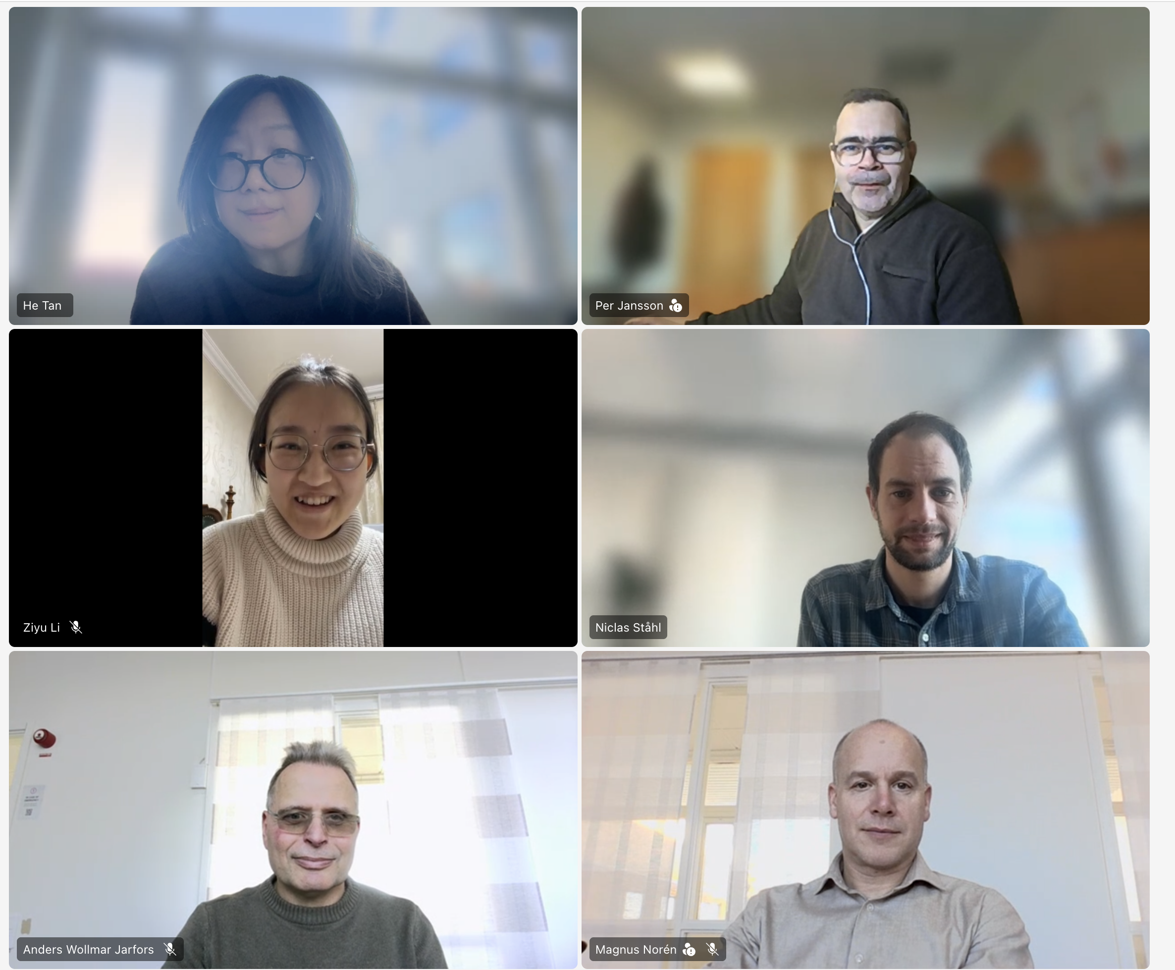 Kick-off meeting group photo